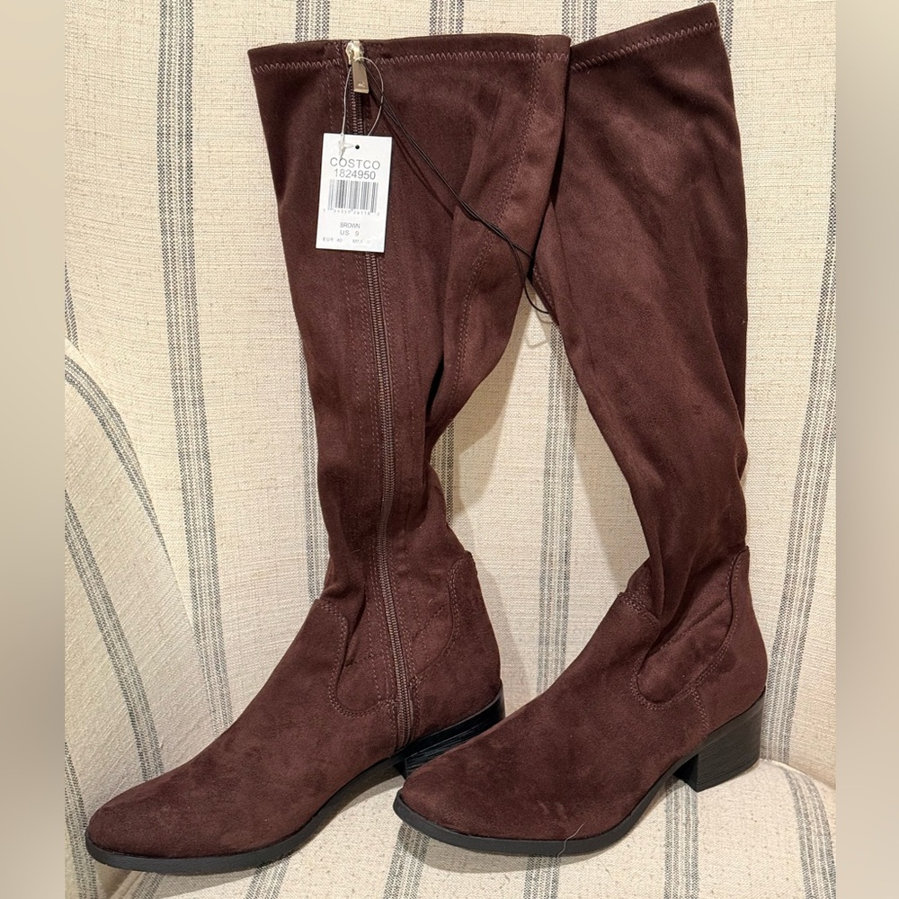 Kenneth Cole Brown Knee-High Boots - Picture 4 of 8